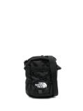 The North Face logo-embroidery messenger bag - Black