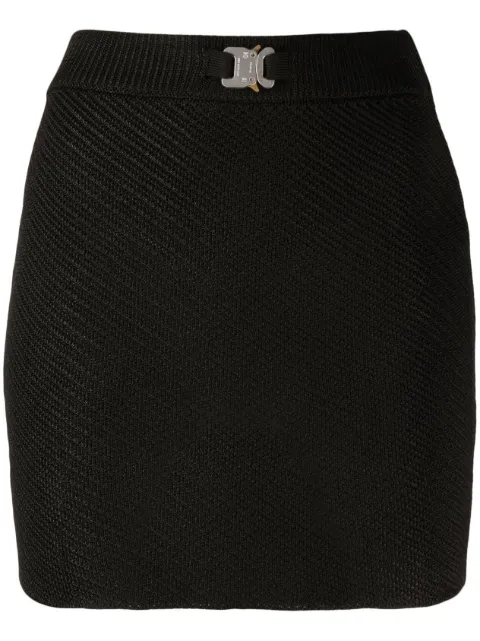 1017 ALYX 9SM buckle-detail knit miniskirt