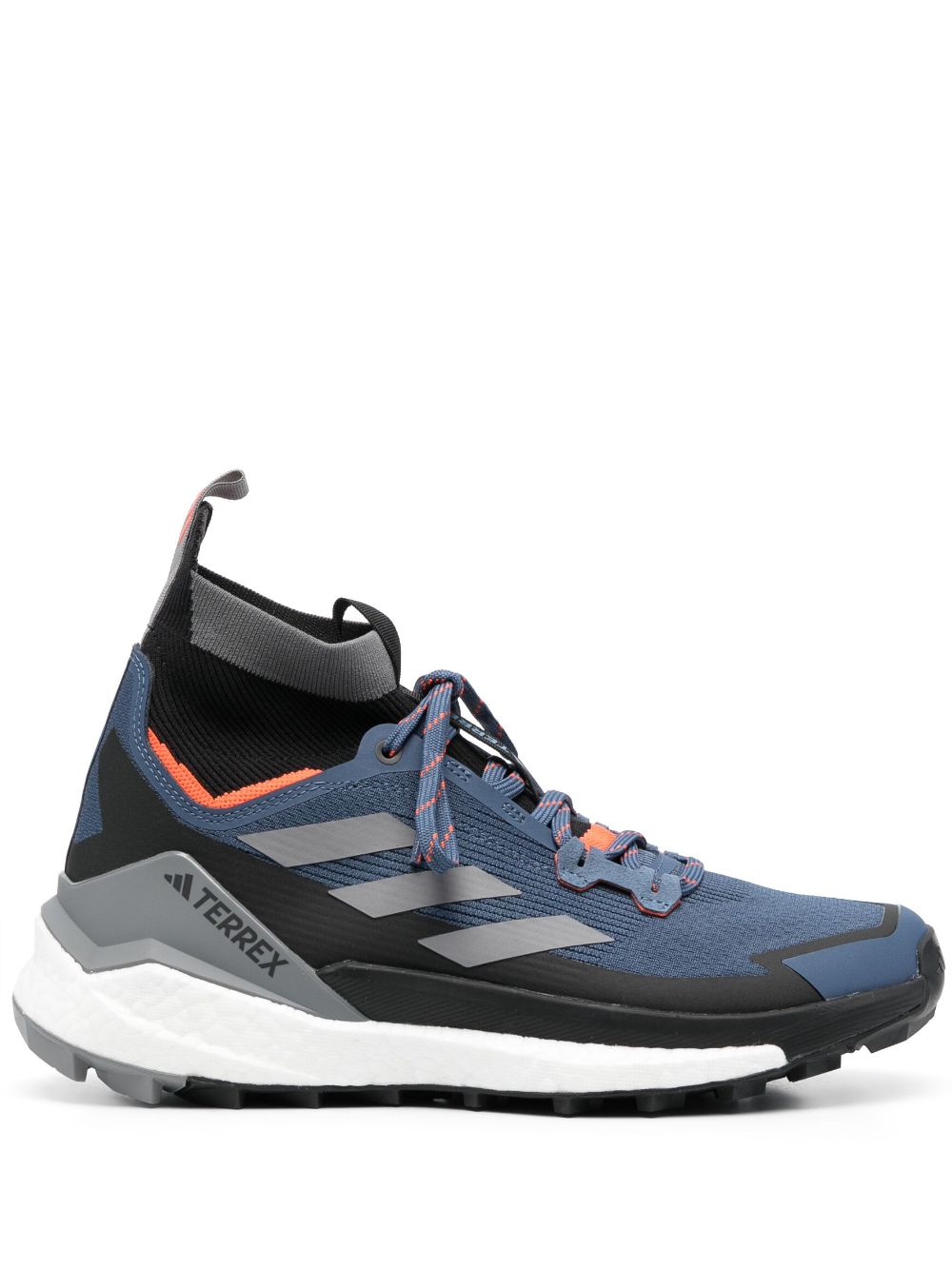 Adidas Originals Mens Adidas Terrex Free Hiker Gtx In Wonder Steel/grey/impact Orange