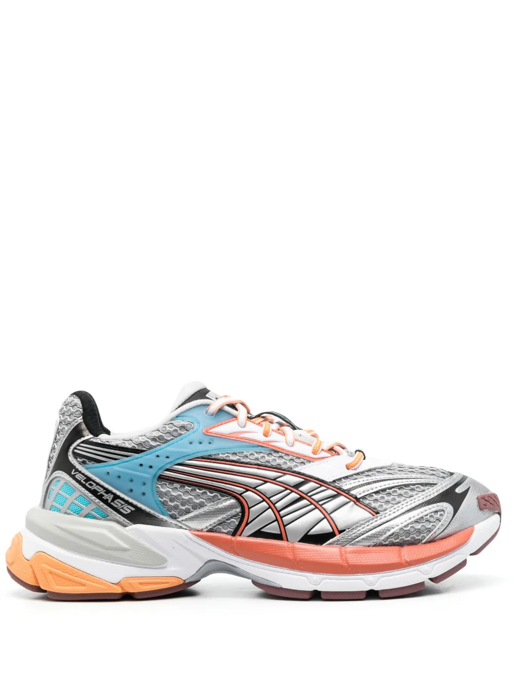 PUMA panelled-design low-top sneakers - Silver