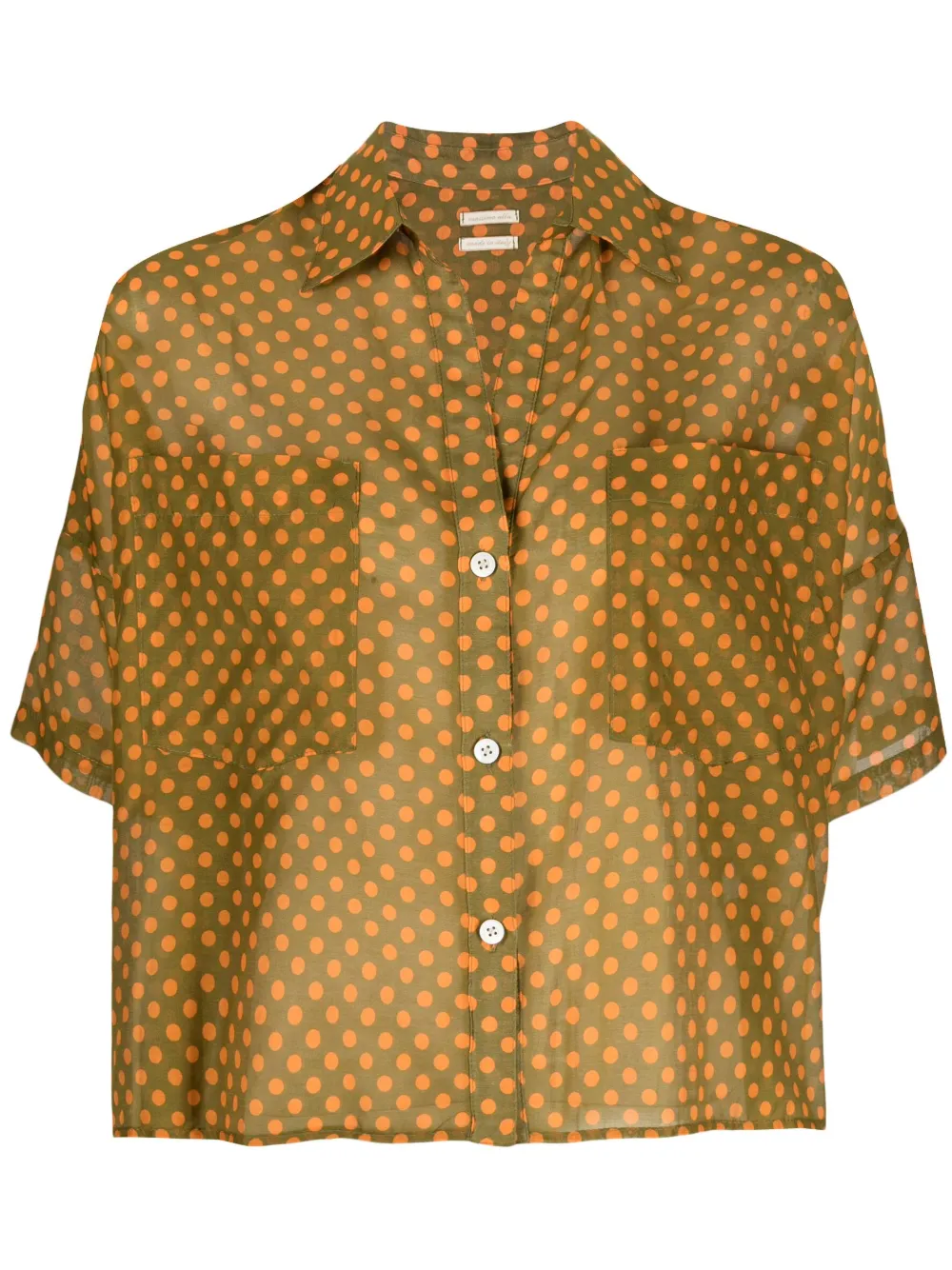 Massimo Alba Ceci2 polka dot-print shirt