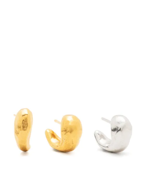 Alighieri The Raindrop hammered earrings