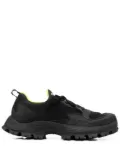 Emporio Armani chunky-ridged-sole sneakers - Black