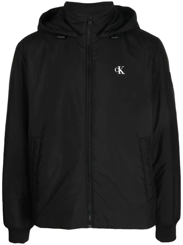 Calvin Klein Jeans Hooded Padded Jacket - Farfetch