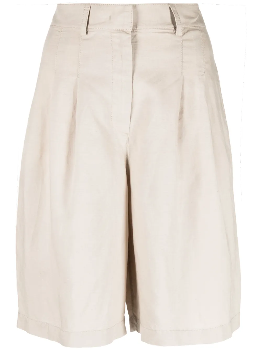 Emporio Armani Shorts mit Falten - Nude