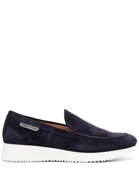 Gianvito Rossi Yatchclub suede loafers