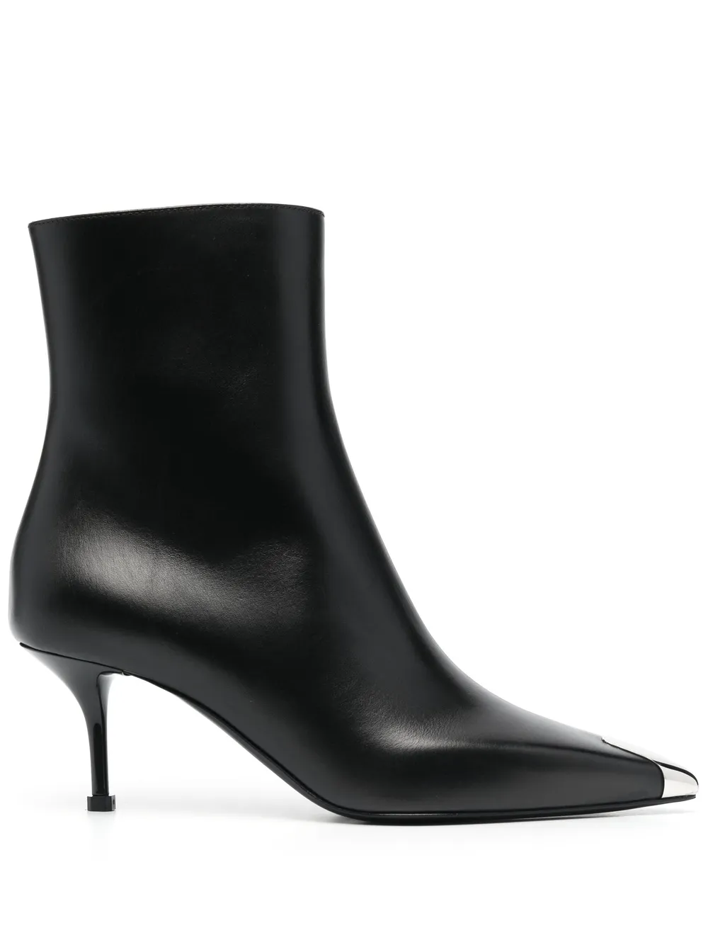 Alexander Mcqueen Punk Ankle Boots In Schwarz