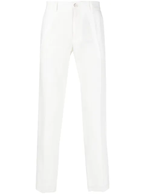 Dolce & Gabbana pantalon de costume à taille mi-haute