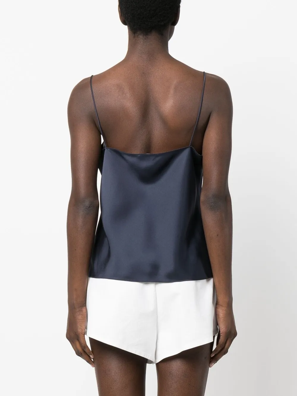 Satin-Finish Tank Top