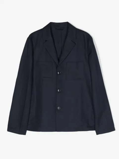 Emporio Armani Kids långärmad blazer med knäppning