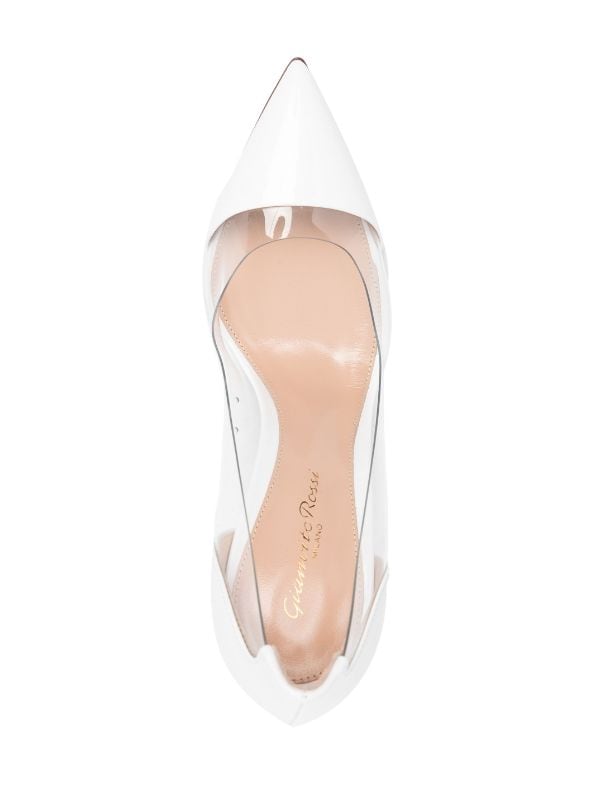 Gianvito rossi plexi on sale flat