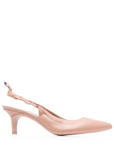 Gianvito Rossi Alina slingback leather pumps Women