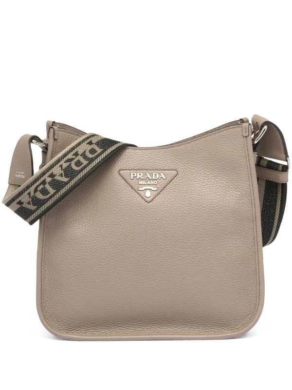 Prada triangle-logo Shoulder Bag - Farfetch