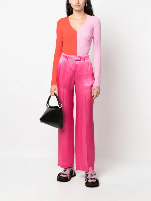 パンツ SEMI COUTURE Women Straight Pants Y5SQ49VI G21 PINK 19858221_44602573_600.jpg