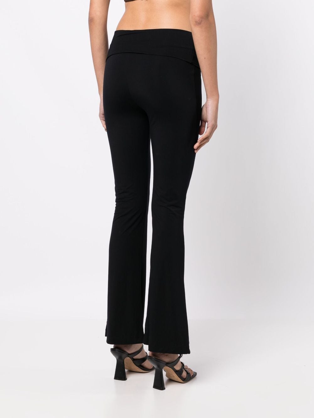 Shop Commando Flared Lounge Trousers In Black