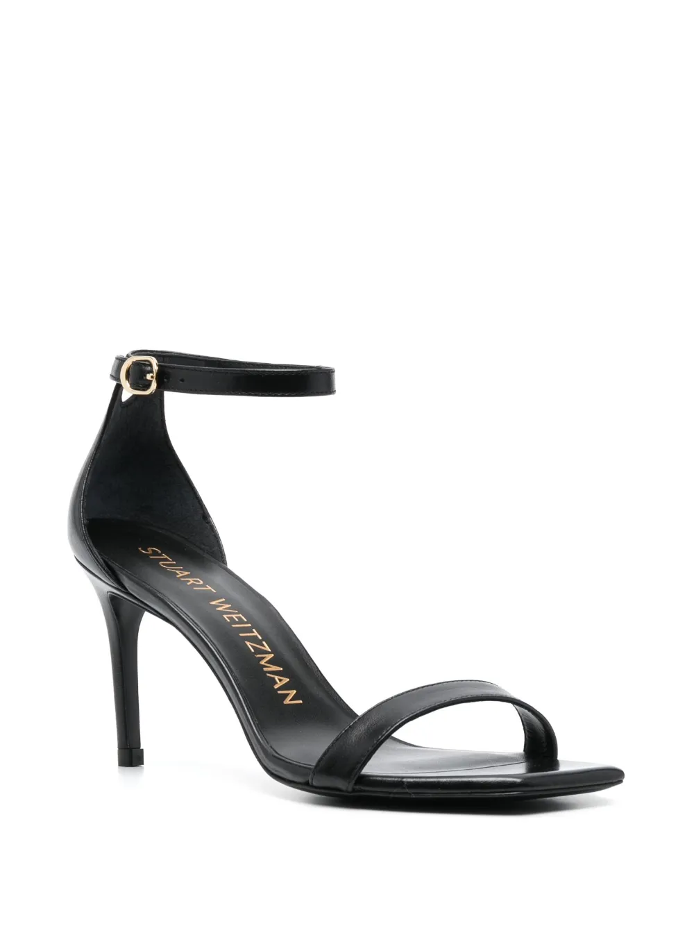 Stuart Weitzman Sandalen met enkelbandje - Zwart