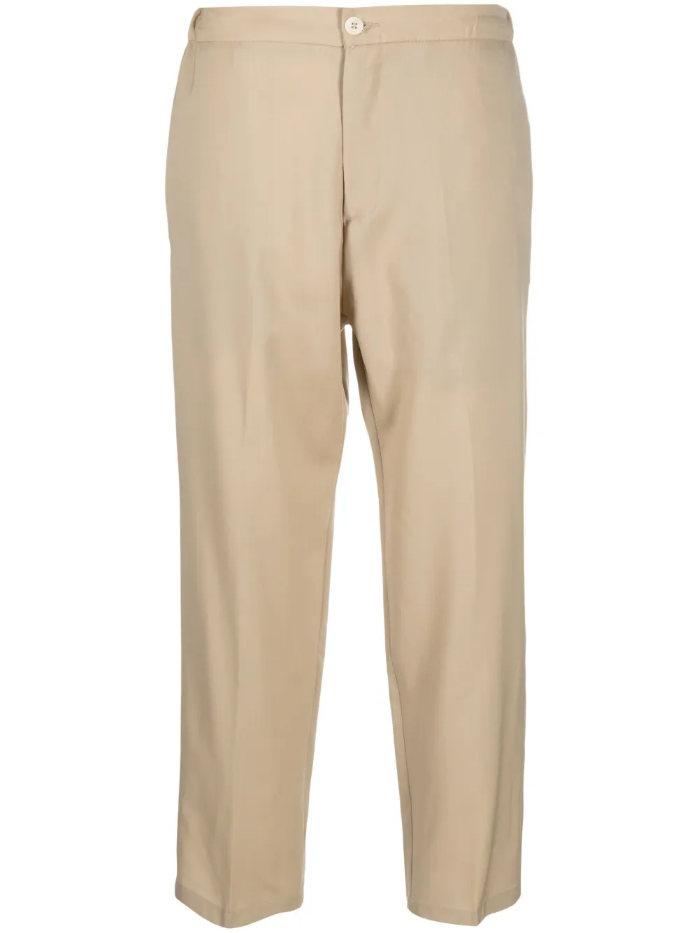 Costumein pressed-crease chinos - Neutrals