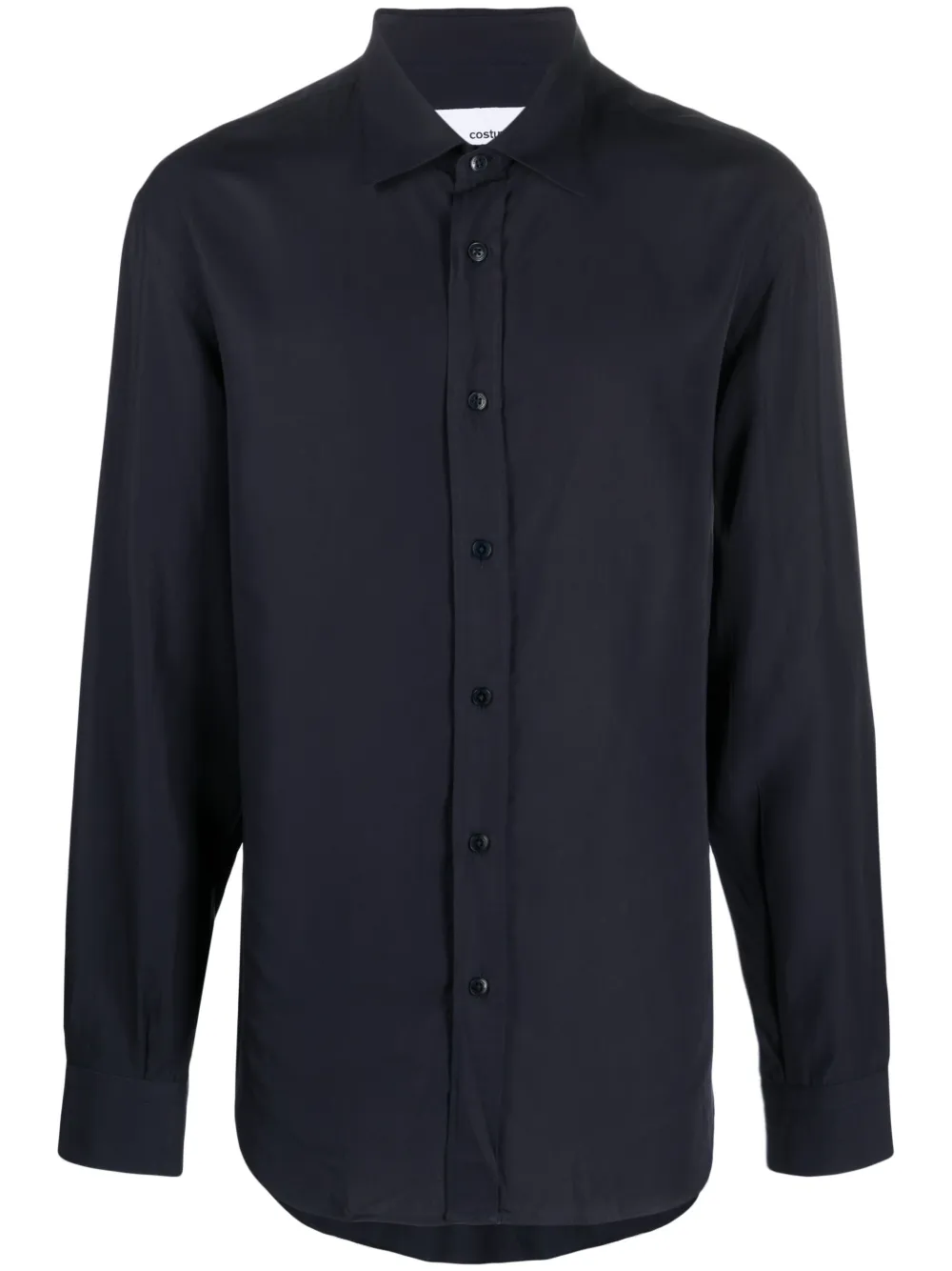 Costumein plain lyocell shirt - Blue