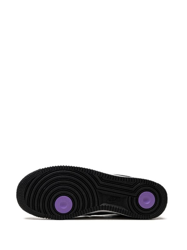 Nike Air Force 1 Low '07 LV8 World Champ Black Purple Sneakers - Farfetch