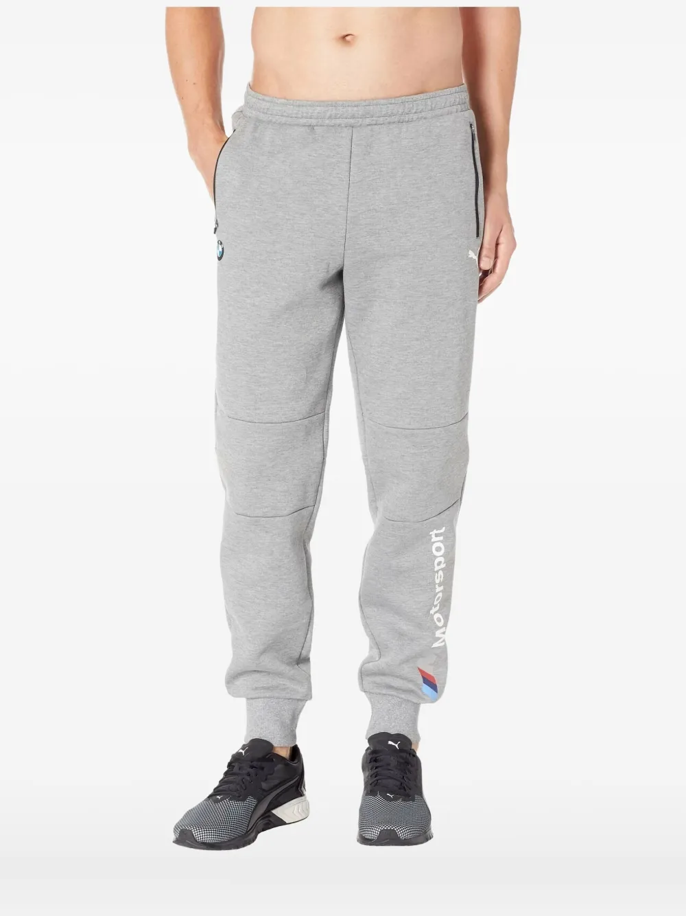 PUMA Motorsport panelled track pants | Grey | Image 1