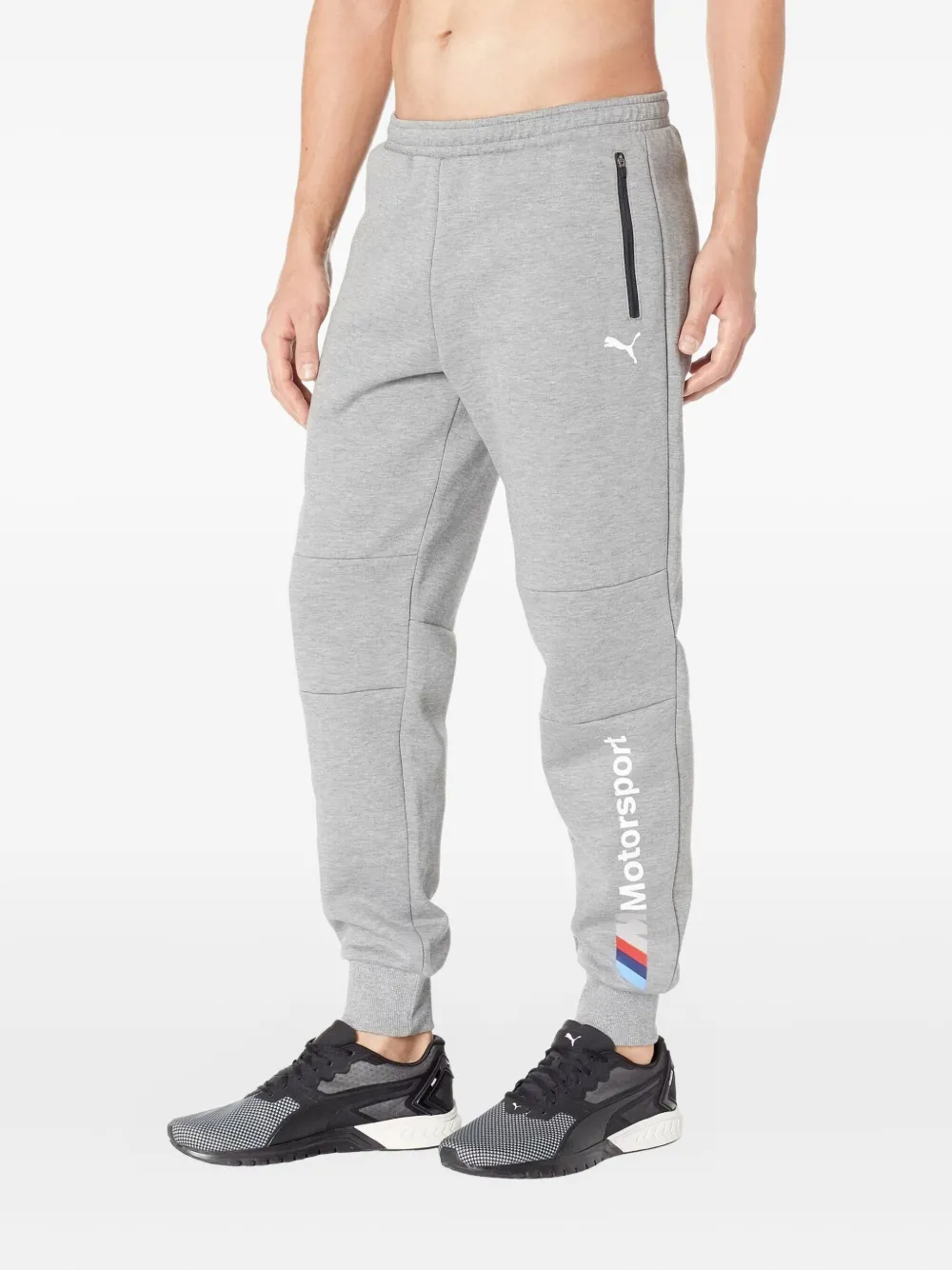 PUMA Motorsport trainingsbroek met vlakken - Grijs