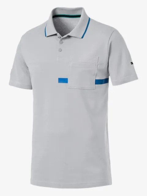 PUMA playera tipo polo con detalle de bolsillo