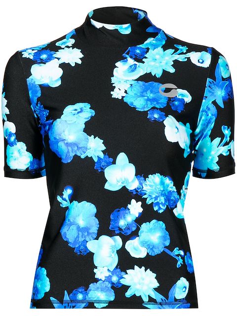 Coperni floral-print high-neck top