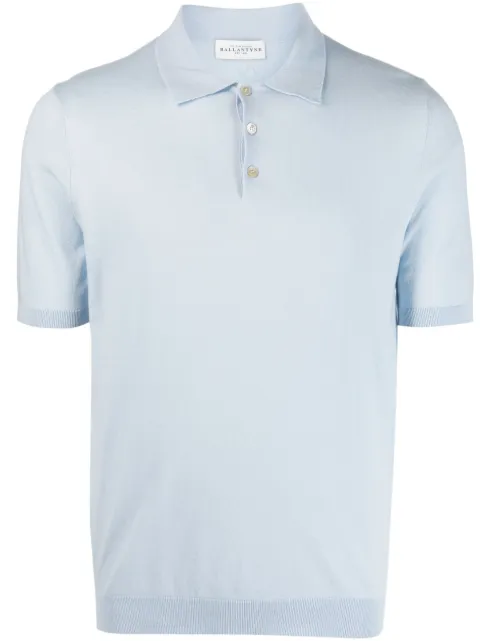 Ballantyne short-sleeve cotton polo shirt