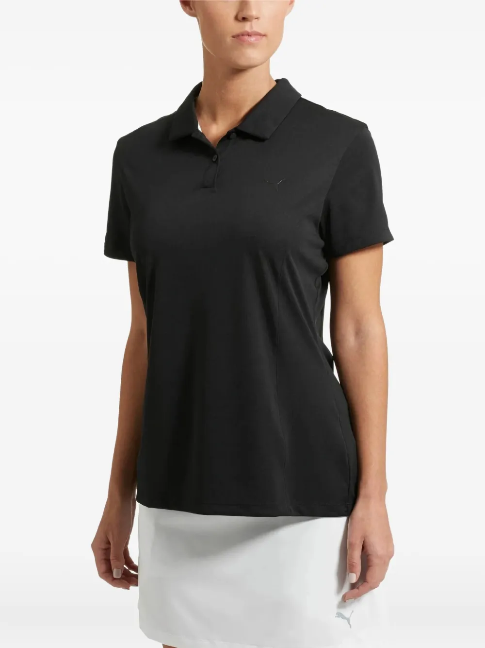 PUMA short-sleeve polo shirt - Zwart