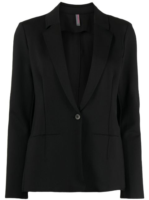 Commando - single-breasted neoprene blazer