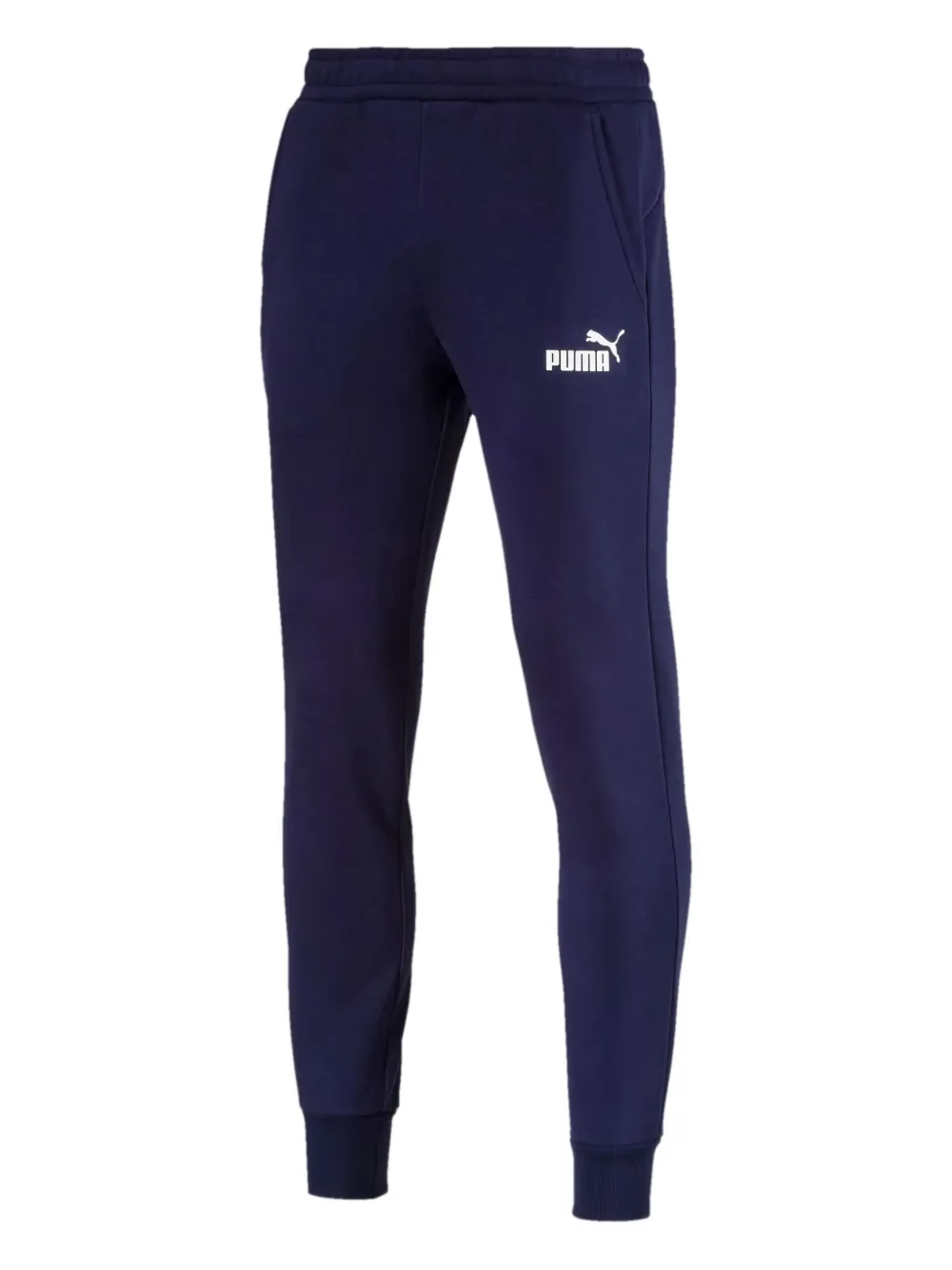 PUMA Trainingsbroek met logo-detail Blauw