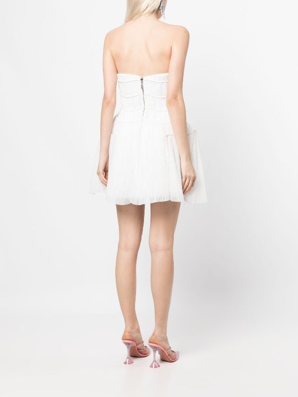 Rachel Gilbert Pippa Strapless Mini Dress Farfetch