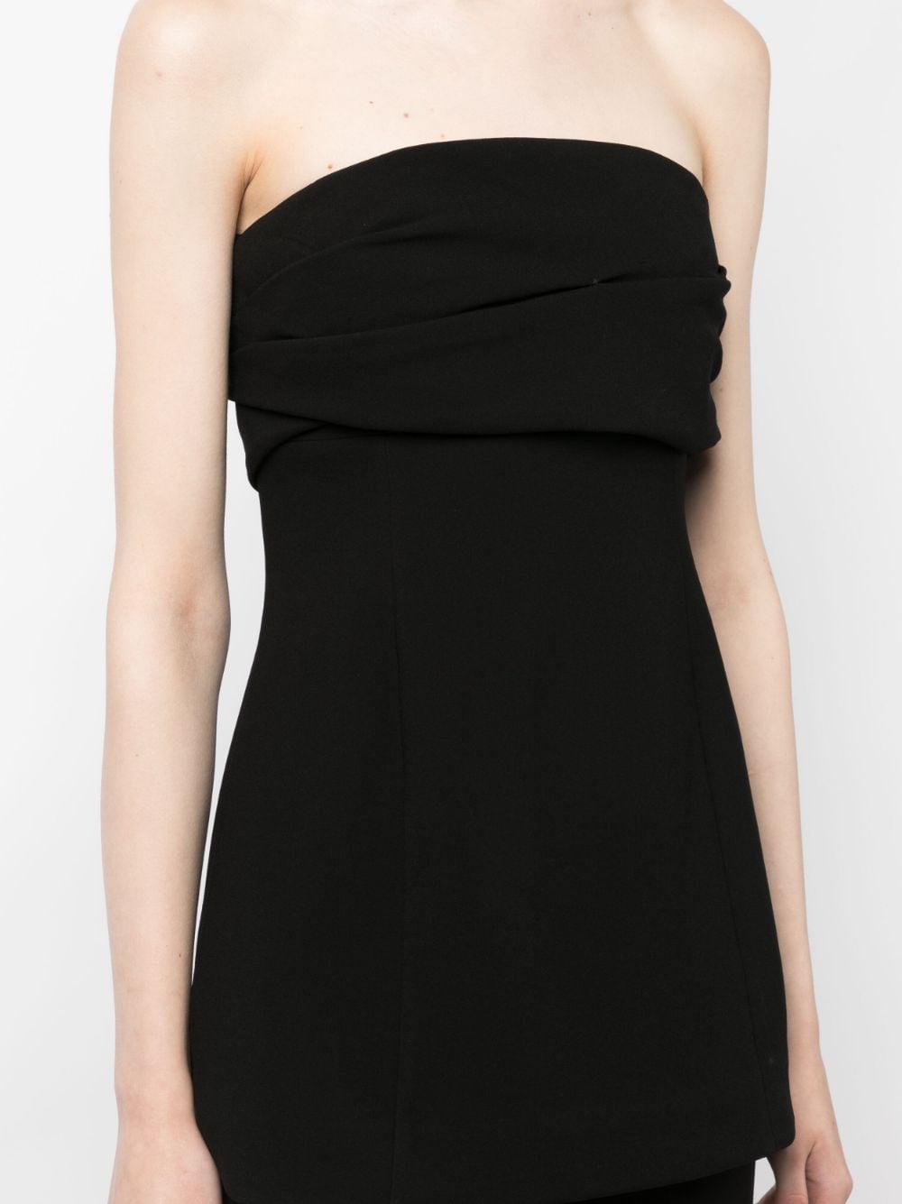 Shop Rachel Gilbert Nova Off-shoulder Top In Black
