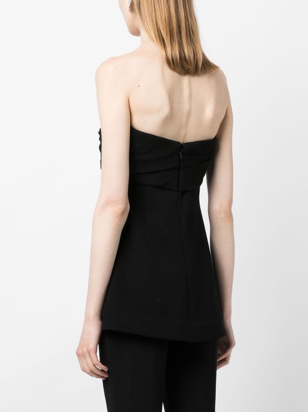 Shop Rachel Gilbert Nova Off-shoulder Top In Black