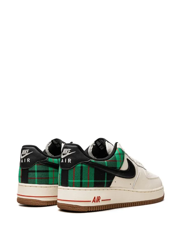 Nike Air Force 1 '07 LX Stadium Green Plaid Sneaker