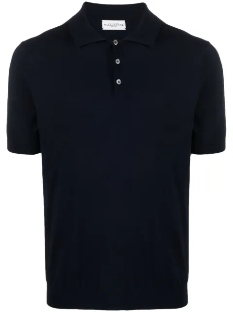 Ballantyne short-sleeve cotton polo shirt