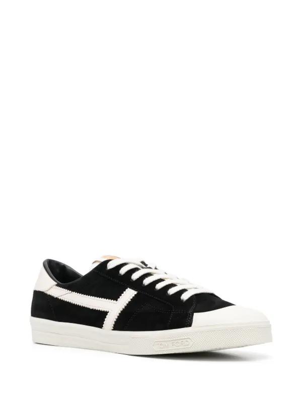 TOMFORD ワウィック レスアッフ スニカ J1379LCL046N 5W027 TOM FORD Warwick low-top Sneakers | Black | FARFETCH
