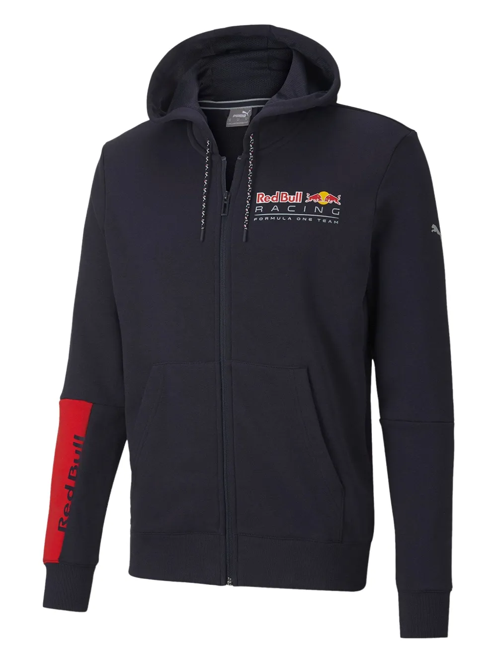 PUMA x Red Bull Racing logo-print hoodie - ブルー PUMA x Red Bull Racing logo-print hoodie - ブルー