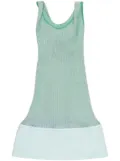 Jacquemus La Robe Maille Turbi minidress - Green