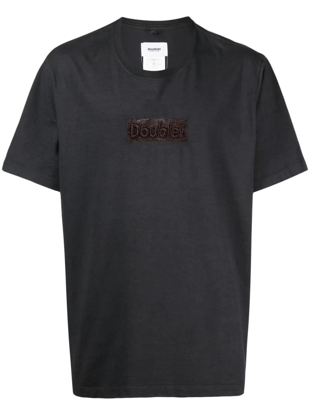 Doublet logo-patch organic cotton T-shirt