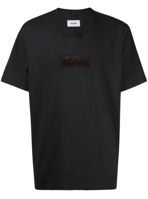 T-shirt en coton biologique à patch logo - Doublet - Modalova