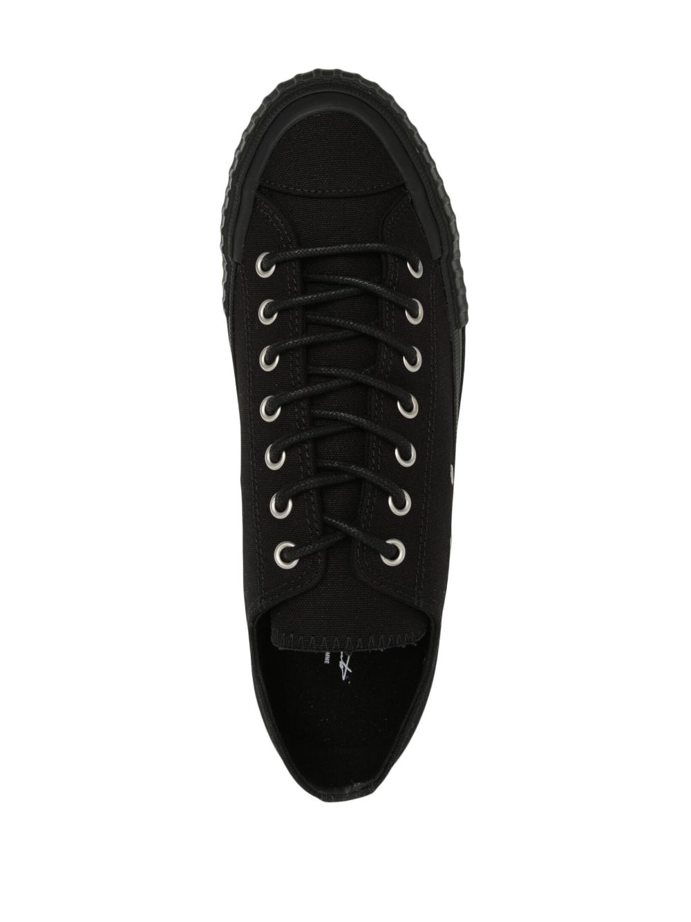 low-top lace-up sneakers