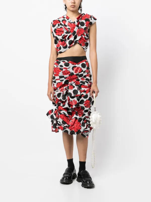 Comme Des Garçons TAO x Shun Sudo ドレープ ギャザースカート - Farfetch