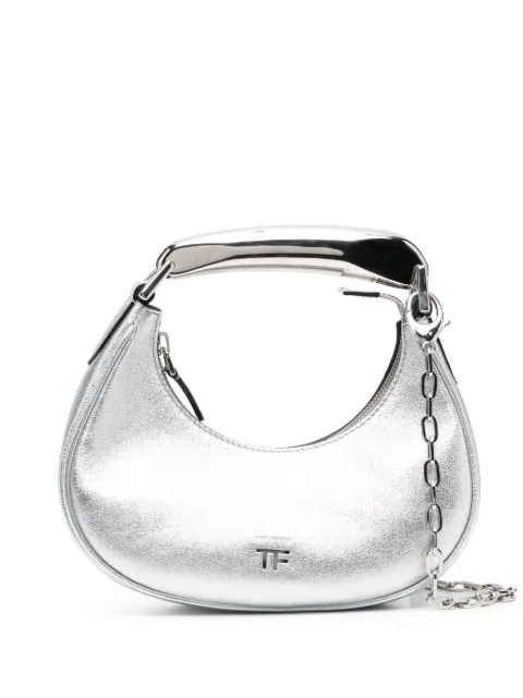 TOM FORD mini Bianca metallic shoulder bag