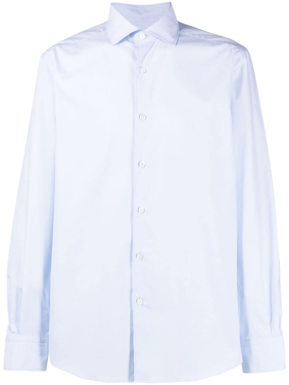 Image 1 of Zegna long-sleeve cotton shirt