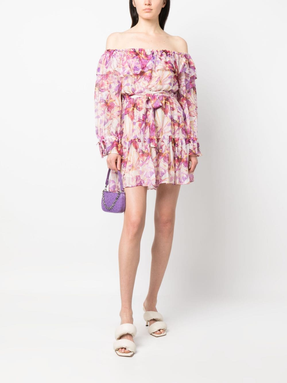 LIU JO Mini-jurk met bloemenprint - Roze