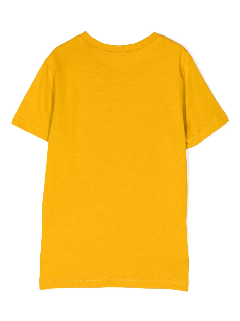 Nº21 Kids T-shirt met logoprint - Geel