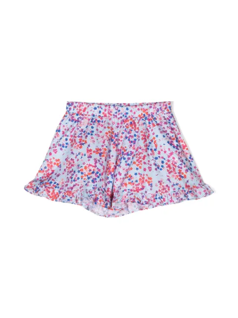 Philosophy Di Lorenzo Serafini Kids floral-print ruffle-hem shorts