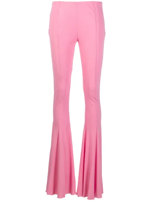 Blumarine mid-rise flared trousers