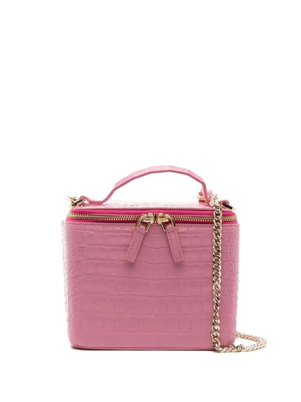 Maria Oliver - crocodile-embossed zipped tote bag - women